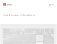 Tablet Screenshot of mattbasham.com
